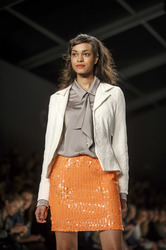 Anja Gockel Fashion Show auf der Mercedes-Benz Week Spring/Summer 2016