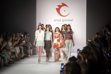 Anja Gockel Fashion Show auf der Mercedes-Benz Week Spring/Summer 2016