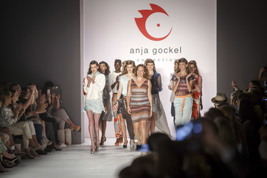 Anja Gockel Fashion Show auf der Mercedes-Benz Week Spring/Summer 2016