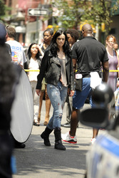 Dreharbeiten zu 'A.K.A. Jessica Jones' in New York