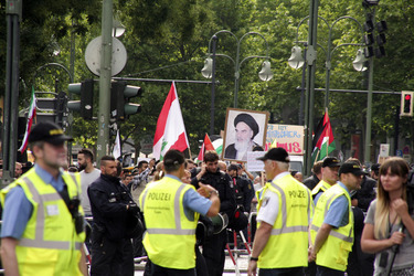 Al-Quds-Marsch 2015 in Berlin