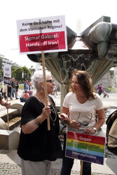 Al-Quds-Marsch 2015 Gegendemo