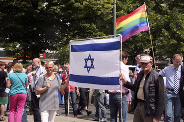 Al-Quds-Marsch 2015 Gegendemo