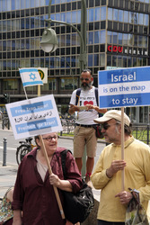 Al-Quds-Marsch 2015 Gegendemo