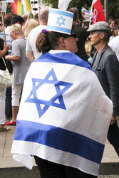 Al-Quds-Marsch 2015 Gegendemo