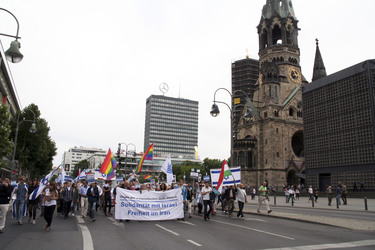Al-Quds-Marsch 2015 Gegendemo
