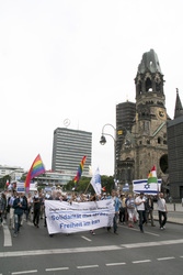 Al-Quds-Marsch 2015 Gegendemo