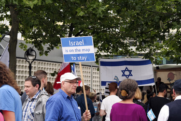 Al-Quds-Marsch 2015 Gegendemo