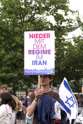 Al-Quds-Marsch 2015 Gegendemo