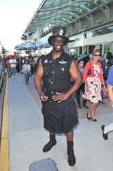 Isaac C. Singleton Jr. auf der San Diego Comic-Con International 2015