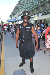 Isaac C. Singleton Jr. auf der San Diego Comic-Con International 2015