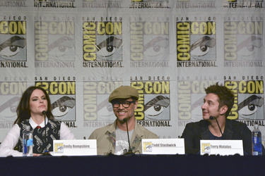 Panel zu '12 Monkeys' auf der San Diego Comic-Con International 2015
