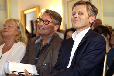 Verleihung des Großen Ehrenzeichens der Republik Österreich an Wolfgang Ambros in Wien