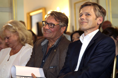 Verleihung des Großen Ehrenzeichens der Republik Österreich an Wolfgang Ambros in Wien