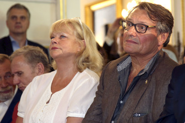 Verleihung des Großen Ehrenzeichens der Republik Österreich an Wolfgang Ambros in Wien