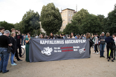 Demonstration 'OXI – Schluss mit Lustig' in Berlin