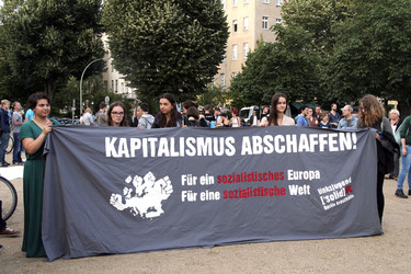Demonstration 'OXI – Schluss mit Lustig' in Berlin