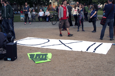 Demonstration 'OXI – Schluss mit Lustig' in Berlin