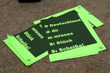 Demonstration 'OXI – Schluss mit Lustig' in Berlin