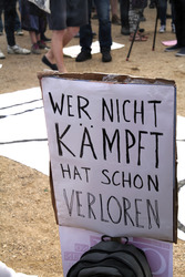 Demonstration 'OXI – Schluss mit Lustig' in Berlin