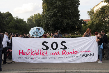 Demonstration 'OXI – Schluss mit Lustig' in Berlin