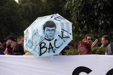 Demonstration 'OXI – Schluss mit Lustig' in Berlin