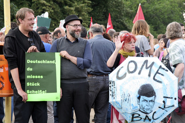 Demonstration 'OXI – Schluss mit Lustig' in Berlin