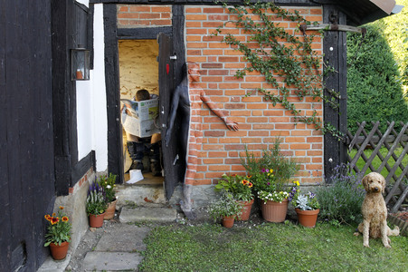 DOOR ART: Klotür / Toilet Door Bodypainting
