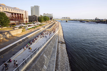 Rheinboulevard in Köln