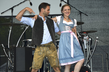Angermaier Trachtenmodenschau in München