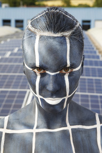 WORKING ART: Photovoltaik Installateur / Solar PV Installer Bodypainting