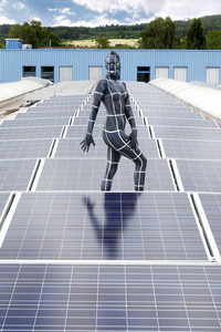WORKING ART: Photovoltaik Installateur / Solar PV Installer Bodypainting