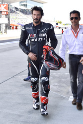 Keanu Reeves at Suzuka Circuit in Japan