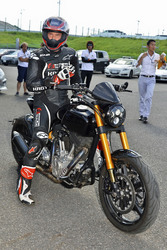 Keanu Reeves at Suzuka Circuit in Japan