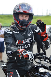 Keanu Reeves at Suzuka Circuit in Japan