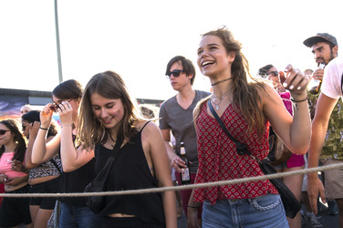Techno-Demo 'Zug der Liebe' in Berlin