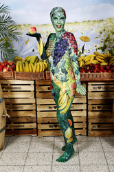WORKING ART: Obsthändler/ Fruiterer Bodypainting