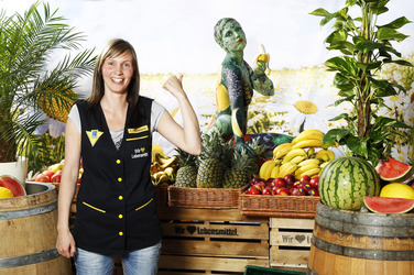 WORKING ART: Obsthändler/ Fruiterer Bodypainting