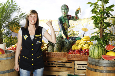 WORKING ART: Obsthändler/ Fruiterer Bodypainting