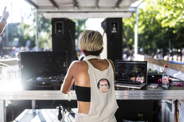 Techno-Demo 'Zug der Liebe' in Berlin