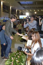 Ankunft von Tom Cruise in Südkorea