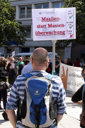 Solidaritätsdemo für Netzpolitik.org in Berlin
