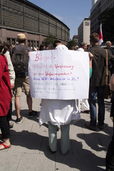 Solidaritätsdemo für Netzpolitik.org in Berlin