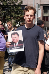 Solidaritätsdemo für Netzpolitik.org in Berlin