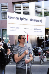 Solidaritätsdemo für Netzpolitik.org in Berlin