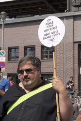 Solidaritätsdemo für Netzpolitik.org in Berlin
