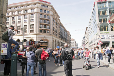 Solidaritätsdemo für Netzpolitik.org in Berlin
