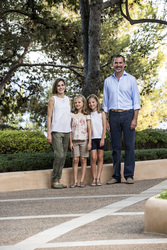 Die spanische Königsfamilie in Palma de Mallorca