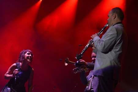 Konzert von Zaz in Luhmühlen