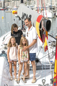 Sofia von Spanien, Letizia von Spanien, Leonor von Spanien, Felipe VI. von Spanien